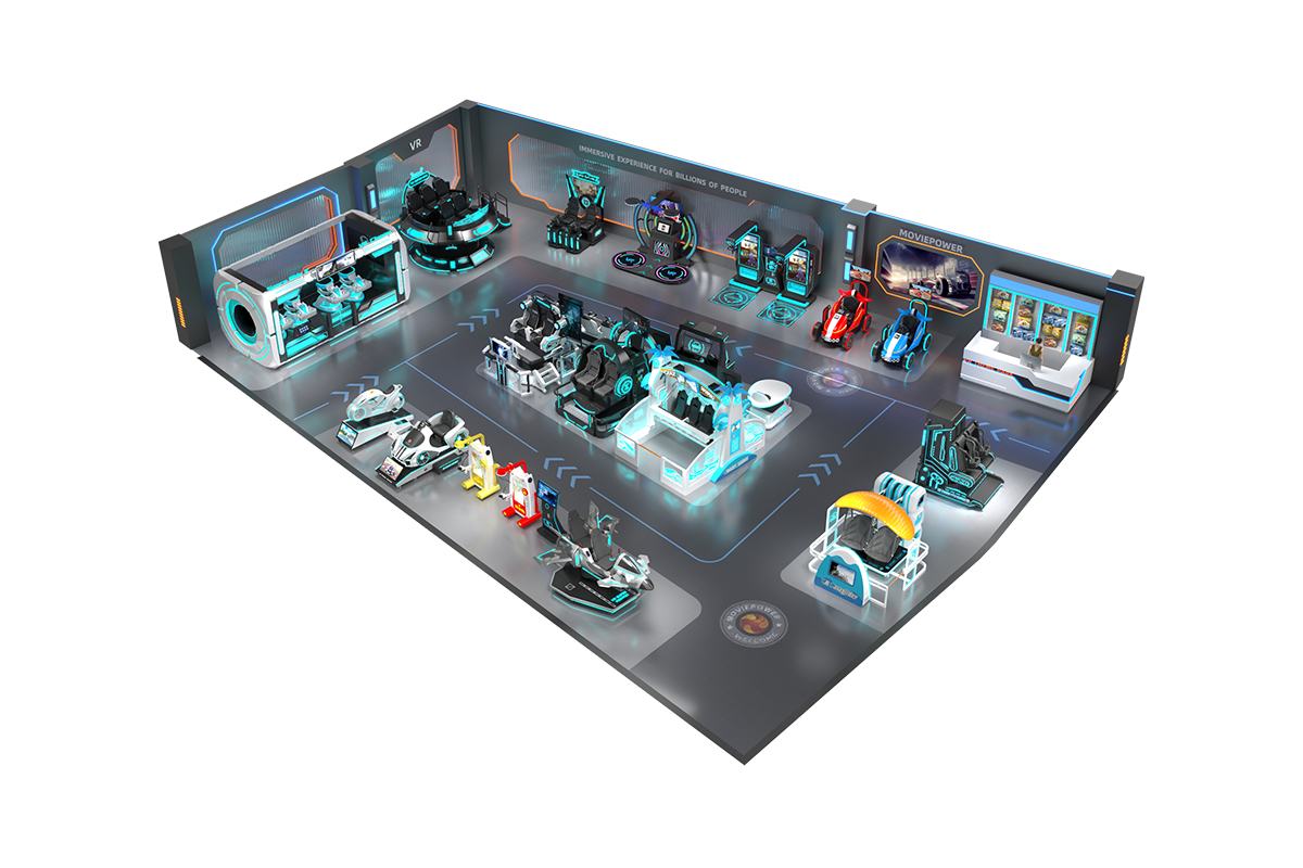 300㎡-All-in-One VR Themenparkzone