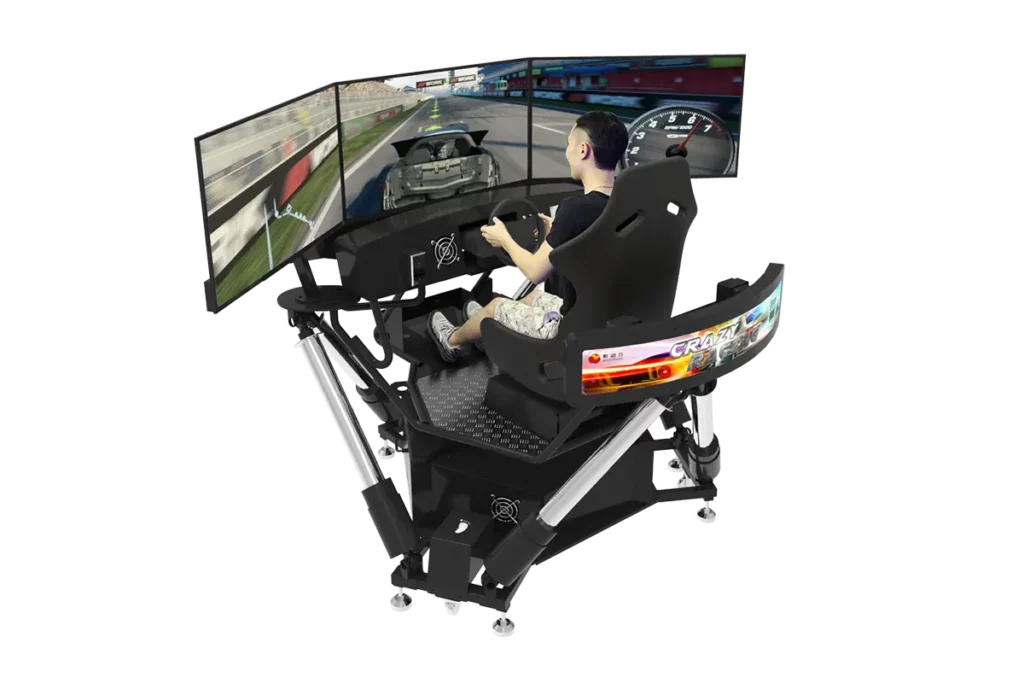 6 DOF 3 Screen Racing Simulator