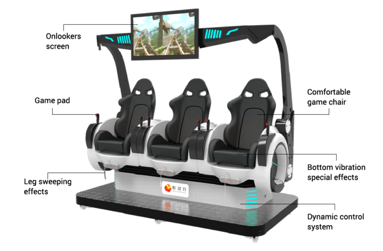 VR 3Q Chairs Simulator Movie Power