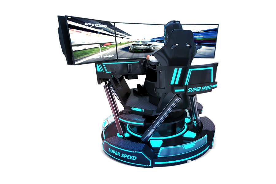 3-screen vr gaming device