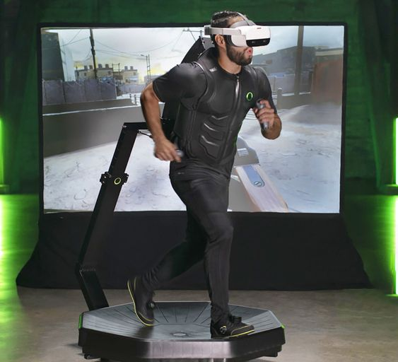VR treadmill