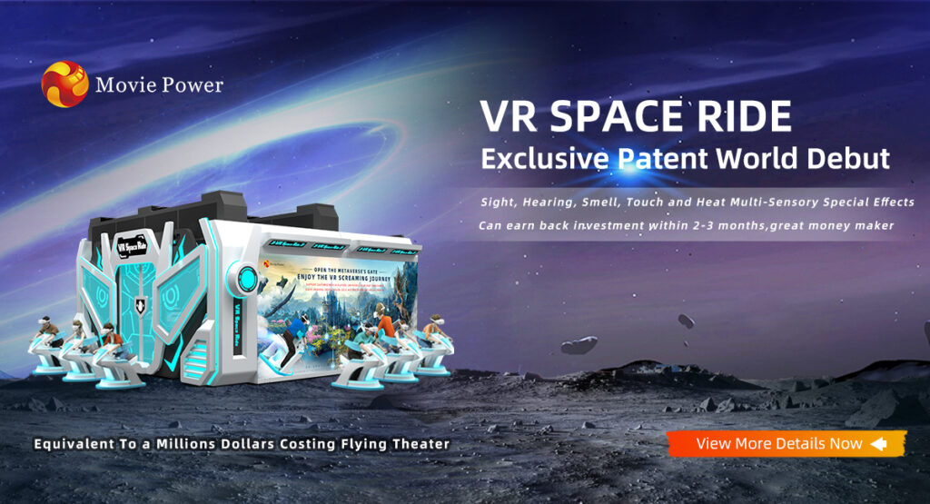 VR space theater simulator