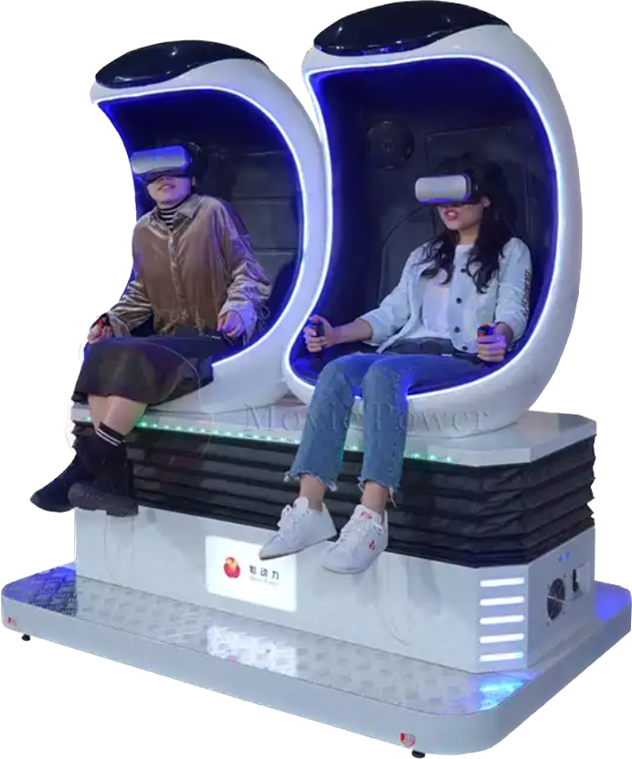 two seats vr egg chair