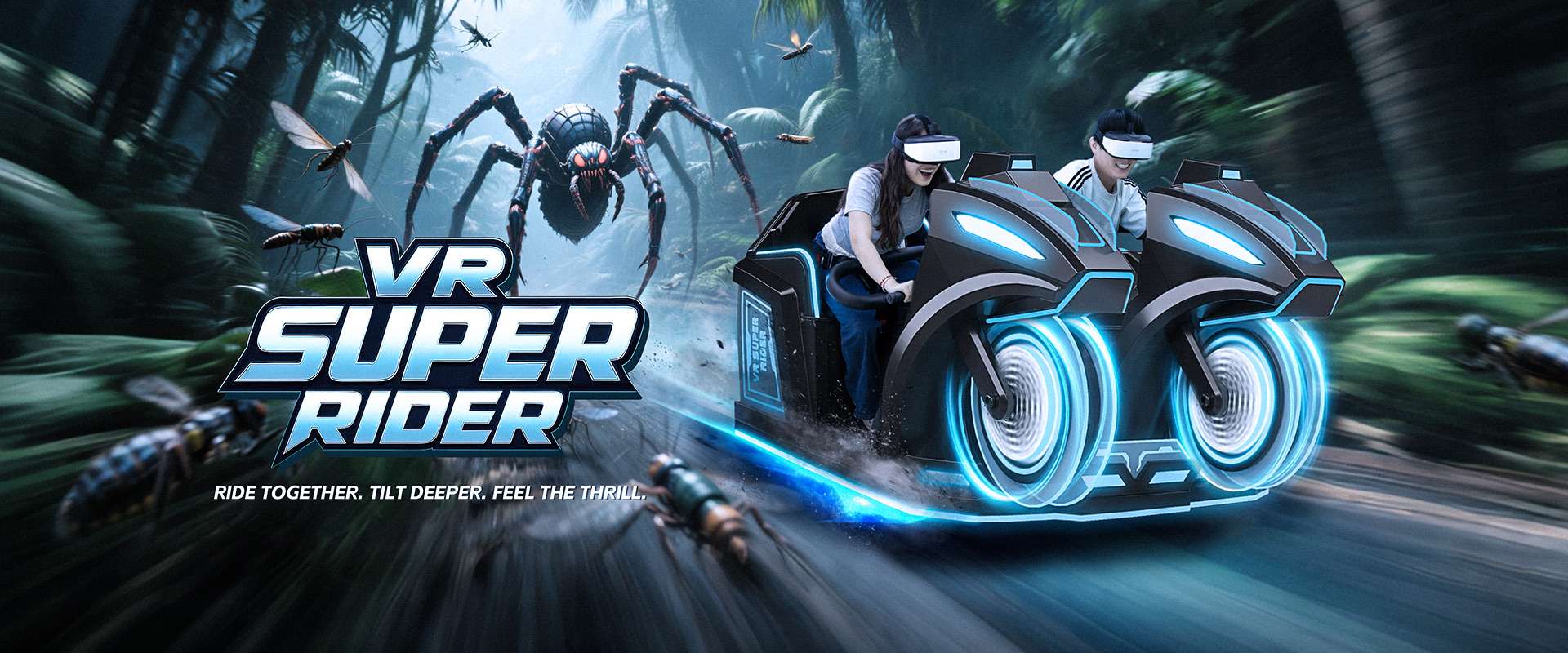 VR SUPER RIDER 9D VR CINEMA
