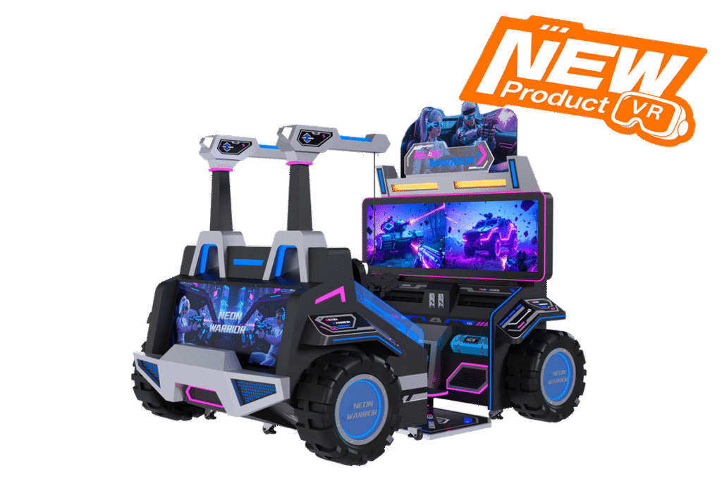 Neon Warrior 2 Player VRShooting Simulator3