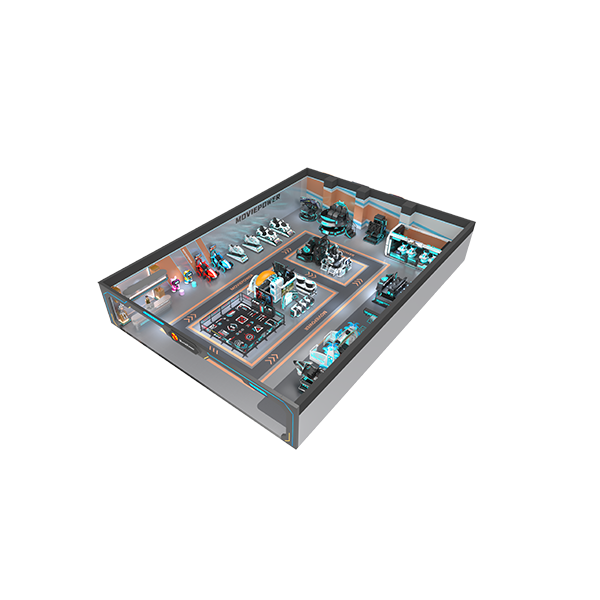 500 m² vr park