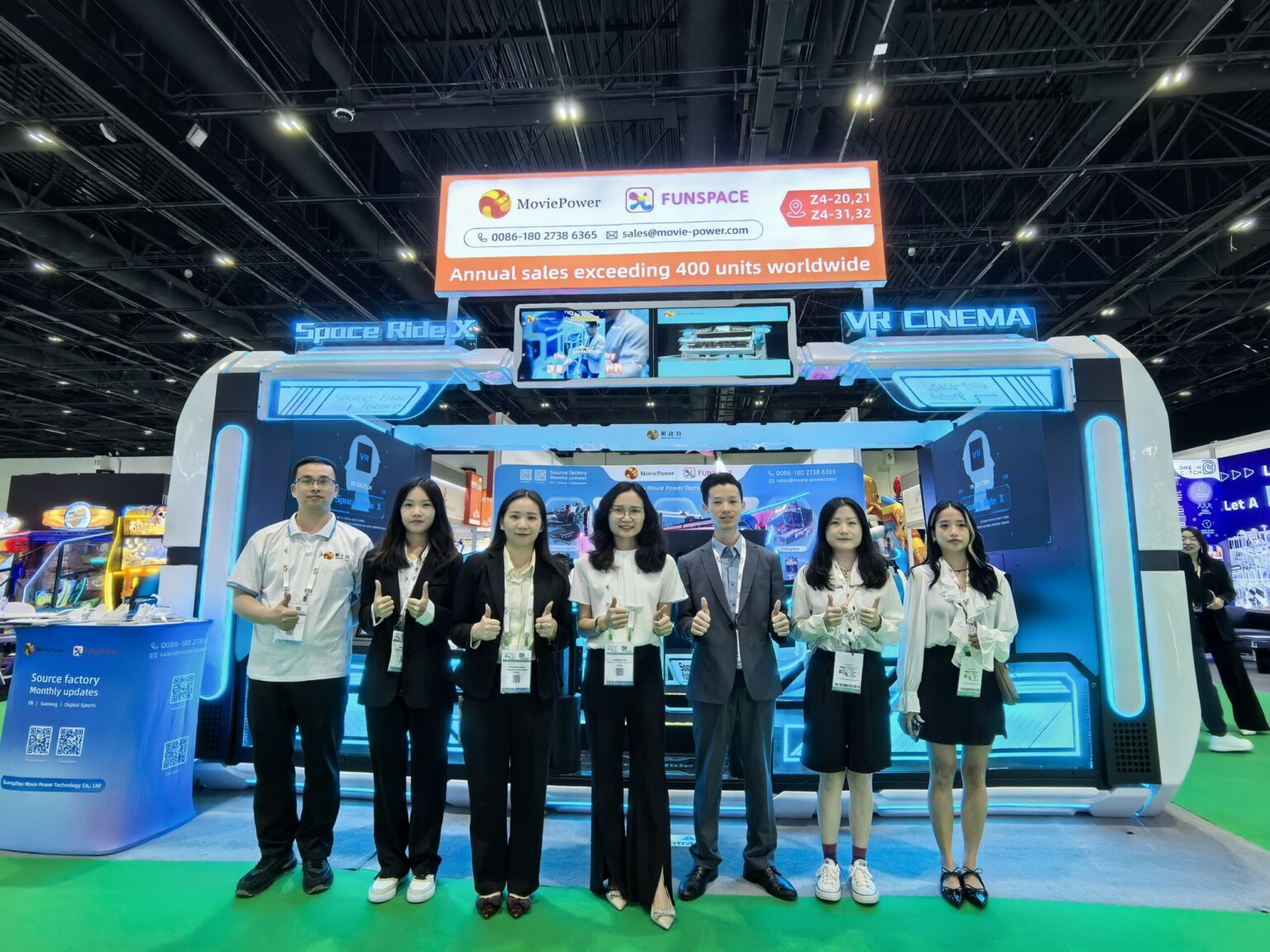 中国VR闪耀迪拜: MoviePower 在 DEAL 首次亮相 2025 - 电影力量VR